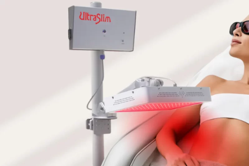 Therapeutic red light device used in UltraSlim body contouring